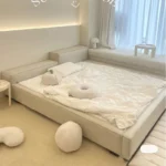 ⁦سرير غرفة نوم ارضي بتصميم مميز⁩ - الصورة ⁦4⁩