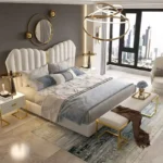 ⁦سرير بتصميم ملكي مميز⁩ - الصورة ⁦3⁩