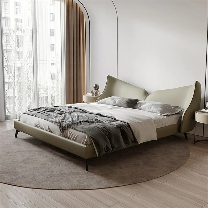 Bed-sleeping (1) سرير نوم مزدوج بتصميم مميز