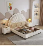 سرير نوم مودرن ابيض - Image 6