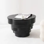 طاولتين قهوة بتصميم دائري مزخرف - Image 4