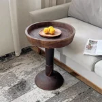 ⁦طاولة خدمة خشب بتصميم بسيط⁩ - الصورة ⁦5⁩
