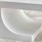 ⁦طاولة قهوة من خشب بتصميم كارين⁩ - الصورة ⁦4⁩