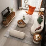 طاولة قهوة مدمجة كلاسكيه - Image 4