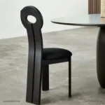 كرسي طاولة طعام خشبي فخم - Image 6