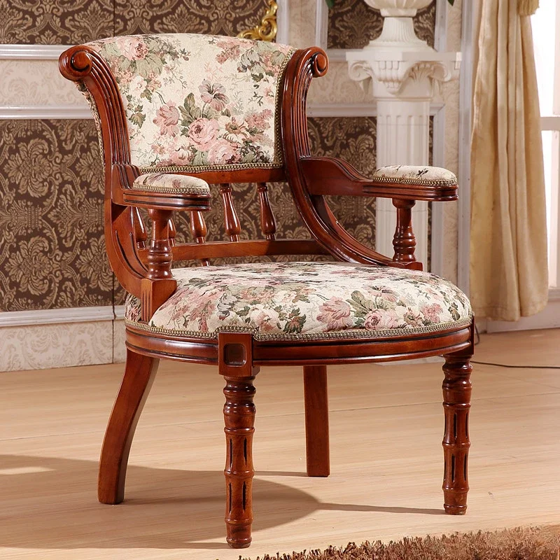 single chair كرسي مفرد جلد ملكي