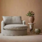 ⁦كنب مفرد مودرن بتصميم دائري مميز⁩ - الصورة ⁦6⁩