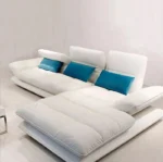 كنب بظهر متحرك بتصميم منحني - Image 7