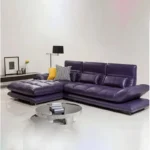 كنب بظهر متحرك بتصميم منحني - Image 3