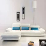 كنب بظهر متحرك بتصميم منحني - Image 5