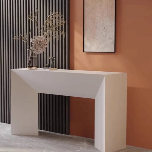 طاولة كونسول بتصميم بسيط