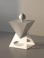 ⁦طاولة خدمة بتصميم بسيط⁩ - الصورة ⁦2⁩