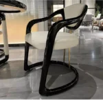 ⁦طاولة طعام مودرن مع كراسي بتصميم حديث⁩ - الصورة ⁦5⁩