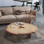 طاولة قهوة خشبية بتصميم حديث - Image 3