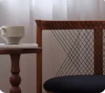 ⁦كرسي طاولة طعام بتصميم بسيط⁩ - الصورة ⁦5⁩