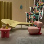 ⁦كنب مودرن بتصميم منحني⁩ - الصورة ⁦3⁩
