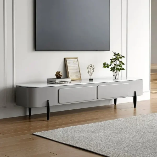 طاولة تلفاز بتصميم عصري وانيق