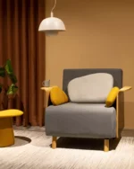 كنب سرير مع مسند ذراعين - Image 4