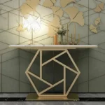 طاولة كونسول مع سطح من الرخام