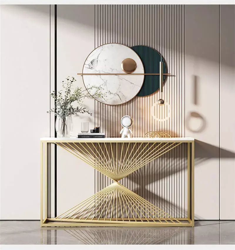 Console (6) كونسول رخام بتصميم انيق