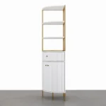مكتبة زاوية بتصميم عصري