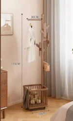 ⁦علاقة ملابس مع صندوق تخزين⁩ - الصورة ⁦5⁩