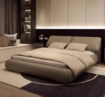 سرير غرفة نوم بتصميم فندقي