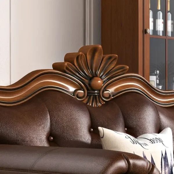 طقم كنب كلاسيكي لغرفة المعيشة