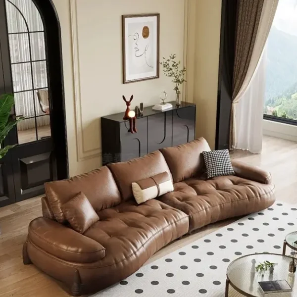 طقم كنب ارضي بتصميم مودرن