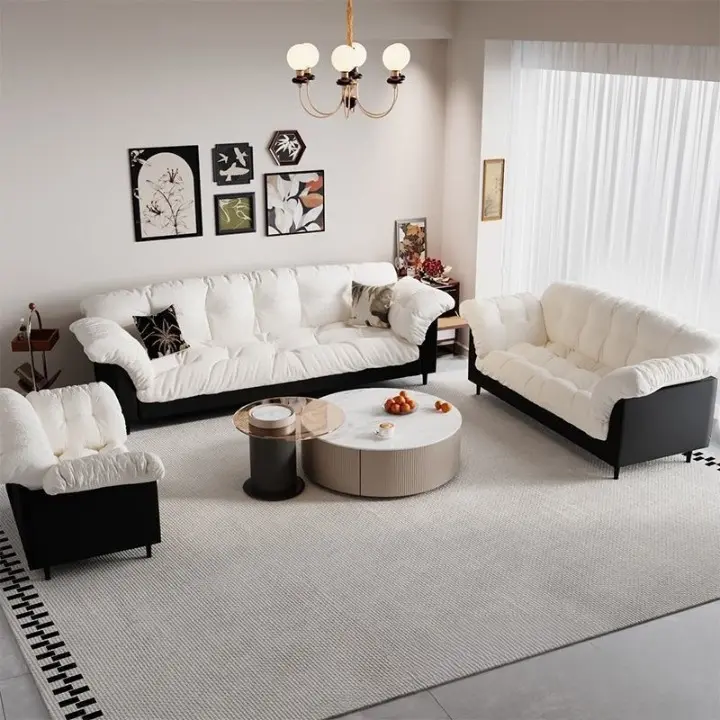 Classic sofas (1) كنب مودرن كلاسيك لغرفة المعيشة - Image 1