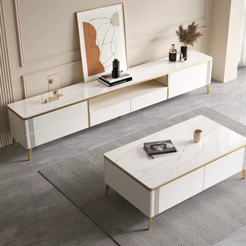 Table set (1) طقم طاولات لغرفة المعيشة فاخر